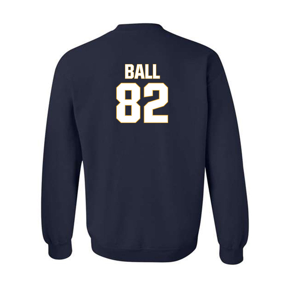 West Virginia - NCAA Football : Cam Ball - Fashion Shersey Crewneck Sweatshirt-1