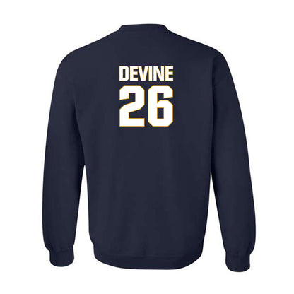 West Virginia - NCAA Football : Andre Devine - Fashion Shersey Crewneck Sweatshirt-1