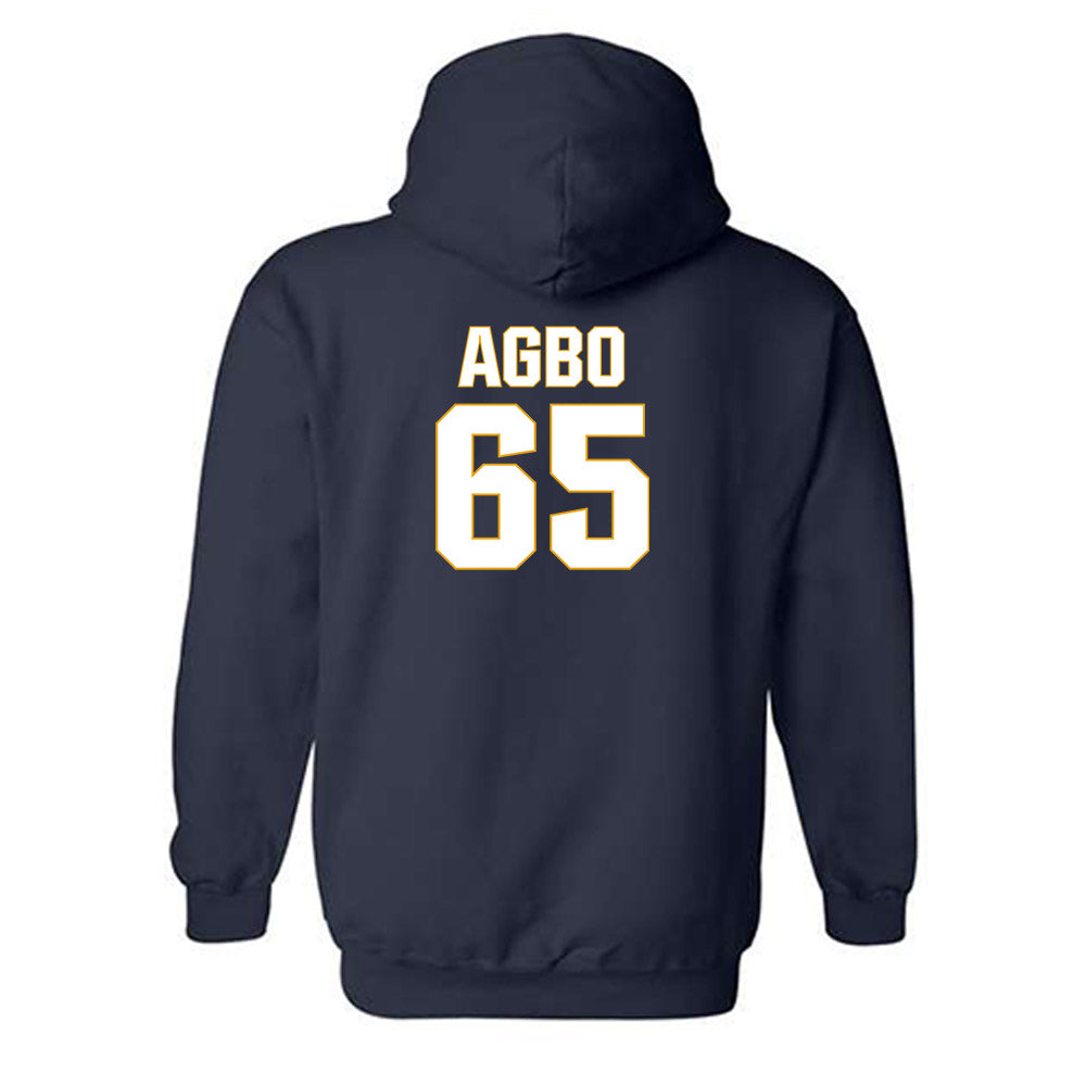West Virginia - NCAA Football : Malik Agbo - Fashion Shersey Hooded Sweatshirt-1