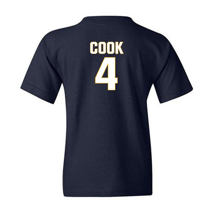 West Virginia - NCAA Football : Cameron Cook - Fashion Shersey Youth T-Shirt-1