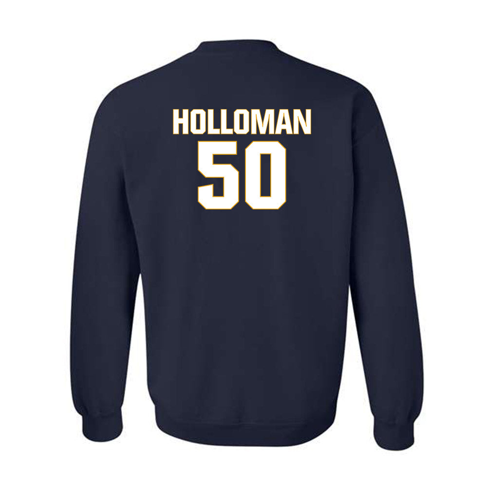 West Virginia - NCAA Football : Harper Holloman - Fashion Shersey Crewneck Sweatshirt-1