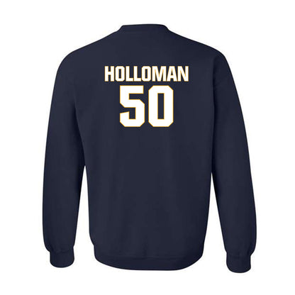 West Virginia - NCAA Football : Harper Holloman - Fashion Shersey Crewneck Sweatshirt-1
