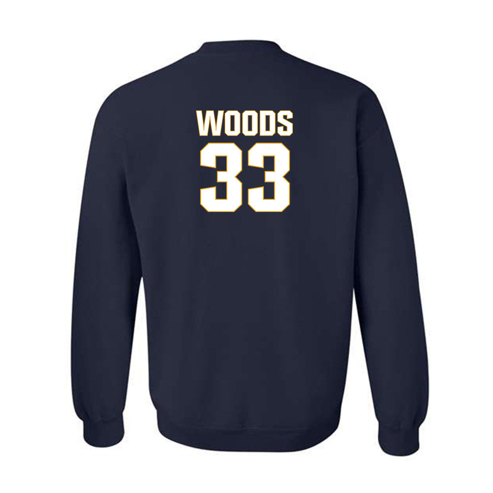 West Virginia - NCAA Football : Ashton Woods - Fashion Shersey Crewneck Sweatshirt-1