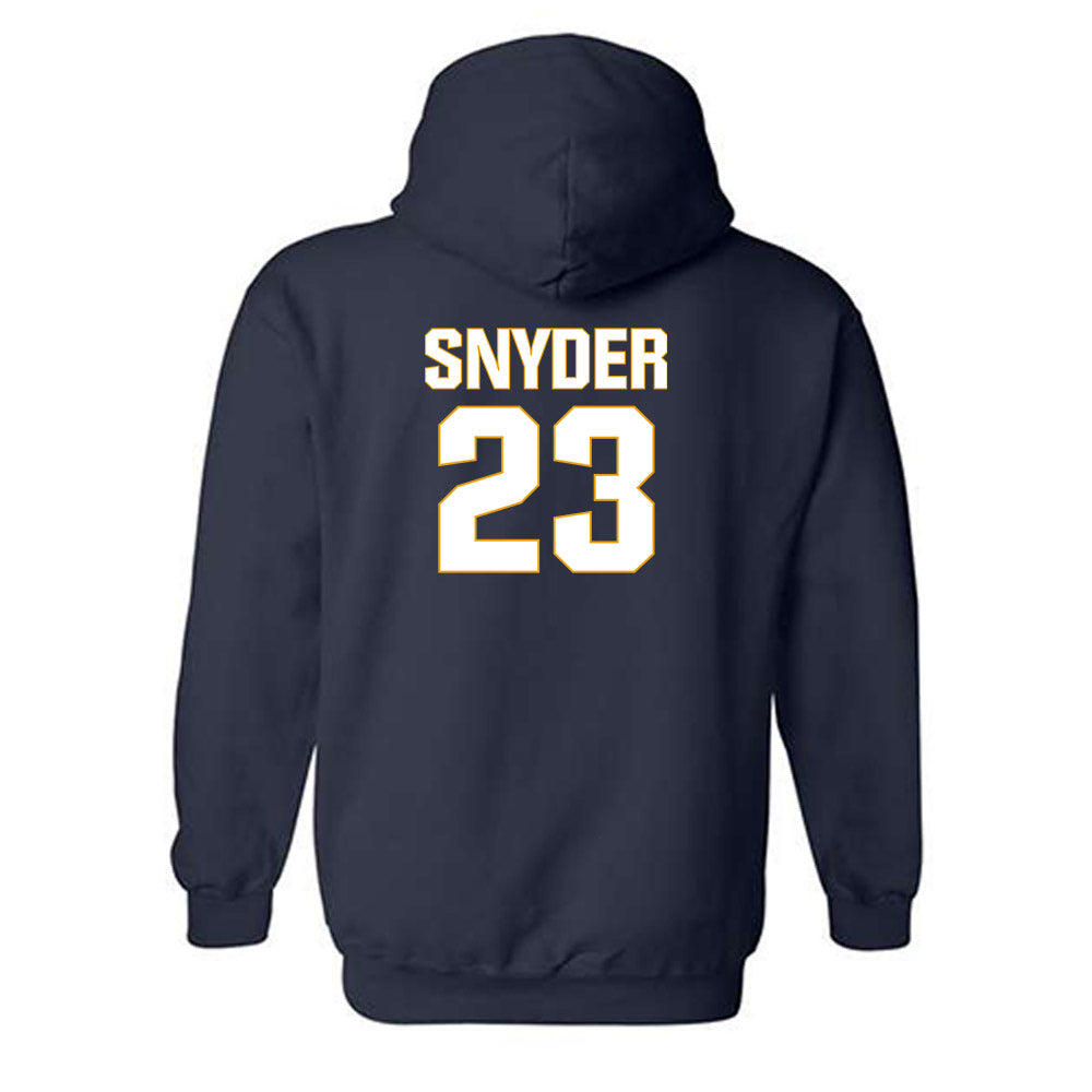 West Virginia - NCAA Football : Emory Snyder - Fashion Shersey Hooded Sweatshirt-1
