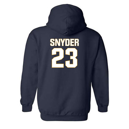 West Virginia - NCAA Football : Emory Snyder - Fashion Shersey Hooded Sweatshirt-1