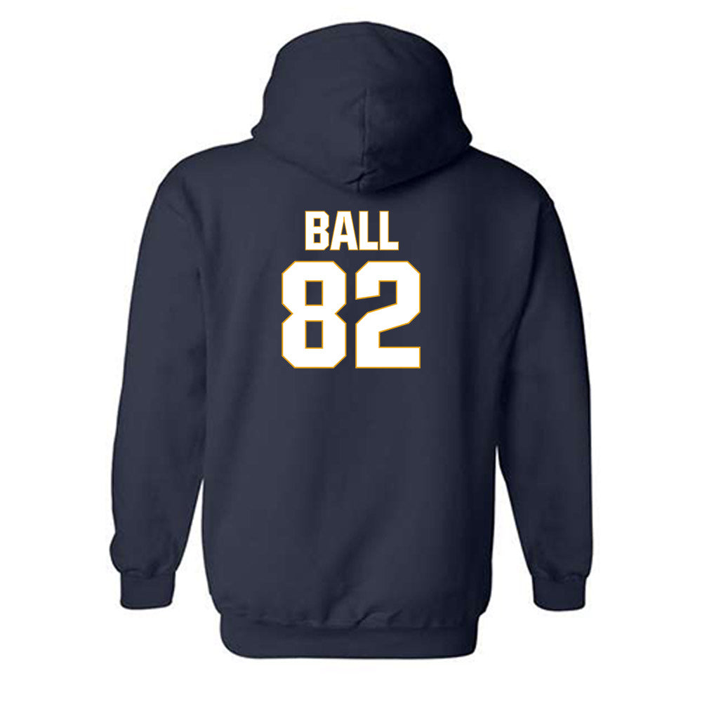 West Virginia - NCAA Football : Cam Ball - Fashion Shersey Hooded Sweatshirt-1
