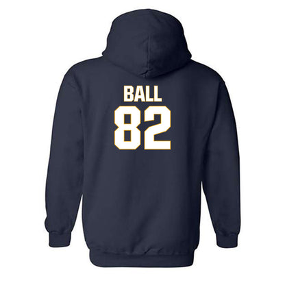 West Virginia - NCAA Football : Cam Ball - Fashion Shersey Hooded Sweatshirt-1