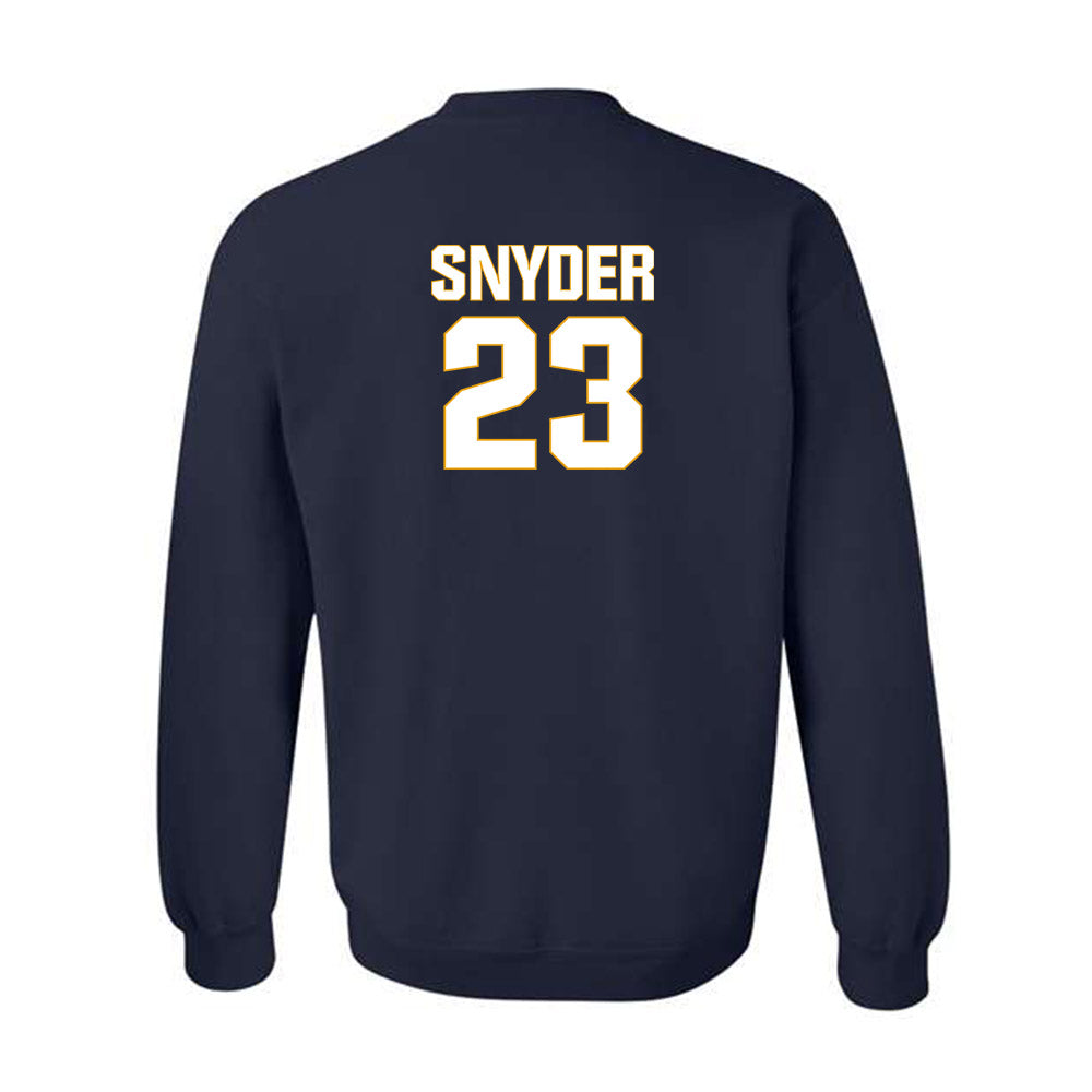 West Virginia - NCAA Football : Emory Snyder - Fashion Shersey Crewneck Sweatshirt-1