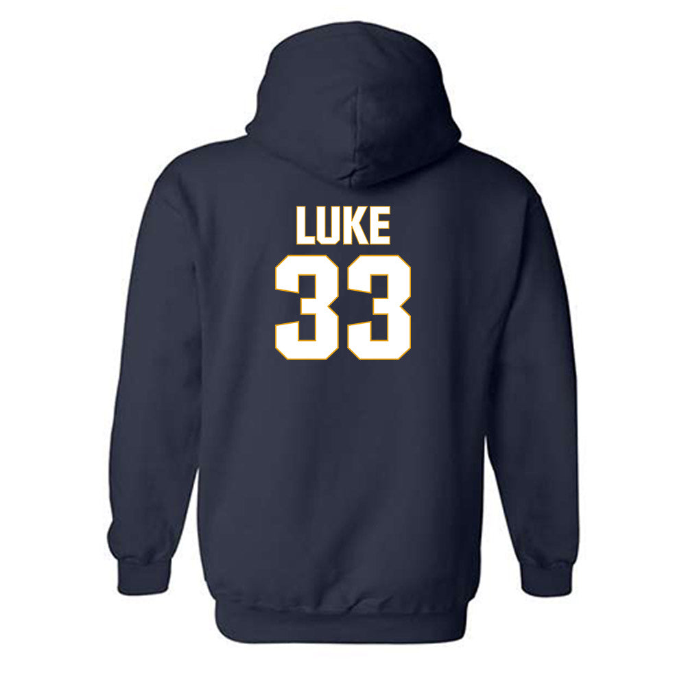 West Virginia - NCAA Football : Kayden Luke - Fashion Shersey Hooded Sweatshirt-1