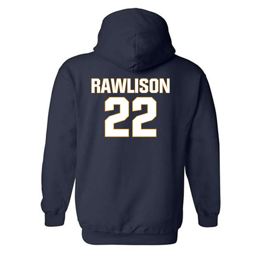 West Virginia - NCAA Football : Jaire Rawlison - Fashion Shersey Hooded Sweatshirt-1