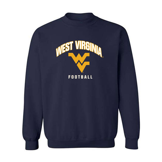 West Virginia - NCAA Football : Keon Hutchins - Fashion Shersey Crewneck Sweatshirt-0