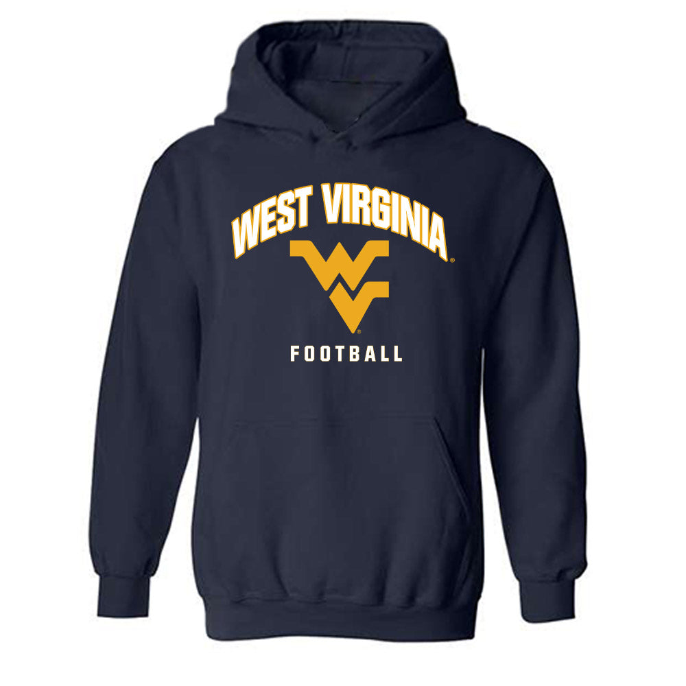 West Virginia - NCAA Football : Andrew Powdrell - Fashion Shersey Hooded Sweatshirt-0