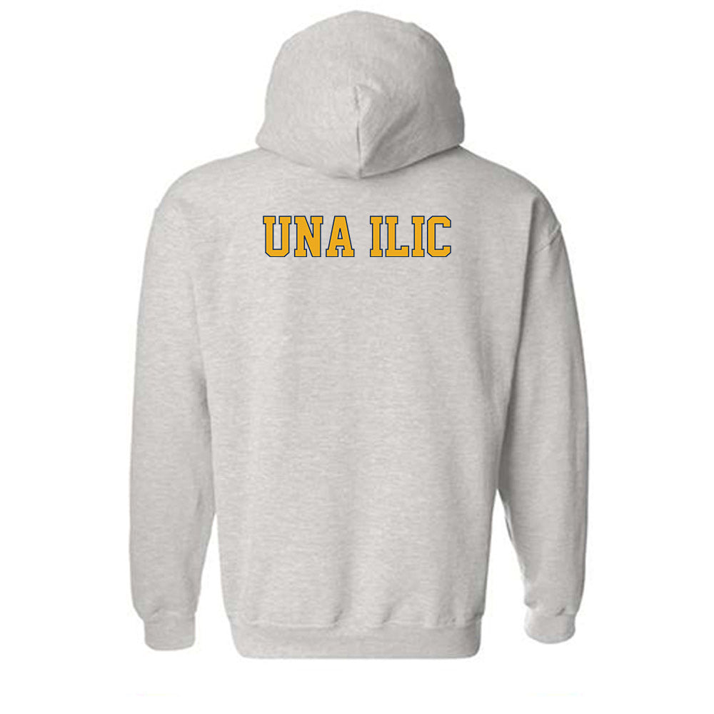 West Virginia - NCAA Women's Rowing : Una Ilic - Fashion Shersey Hooded Sweatshirt-1
