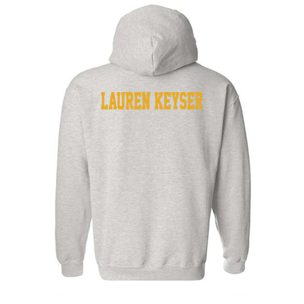 West Virginia - NCAA Women's Rowing : Lauren Keyser - Fashion Shersey Hooded Sweatshirt-1