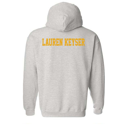 West Virginia - NCAA Women's Rowing : Lauren Keyser - Fashion Shersey Hooded Sweatshirt-1
