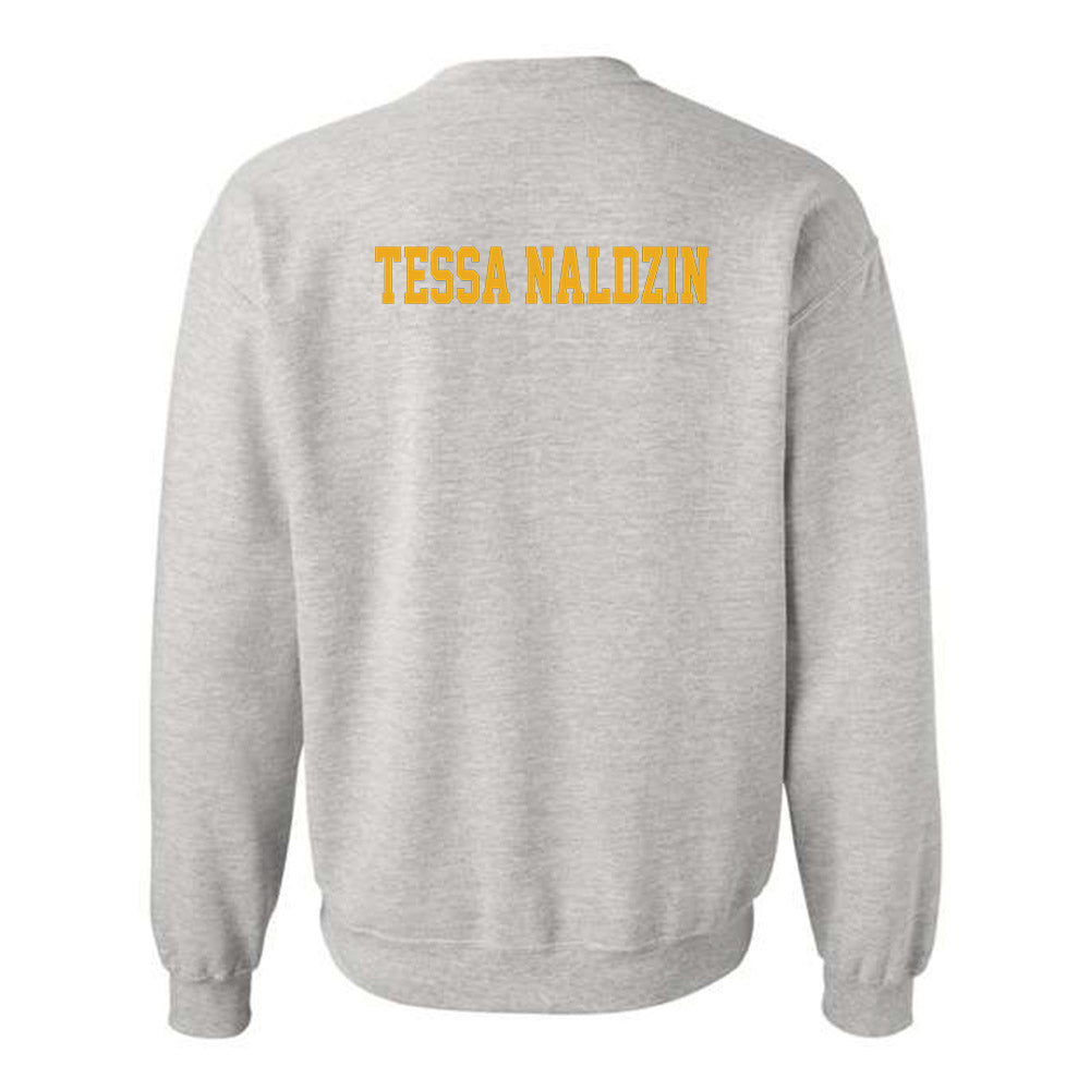 West Virginia - NCAA Women's Rowing : Tessa Naldzin - Fashion Shersey Crewneck Sweatshirt-1