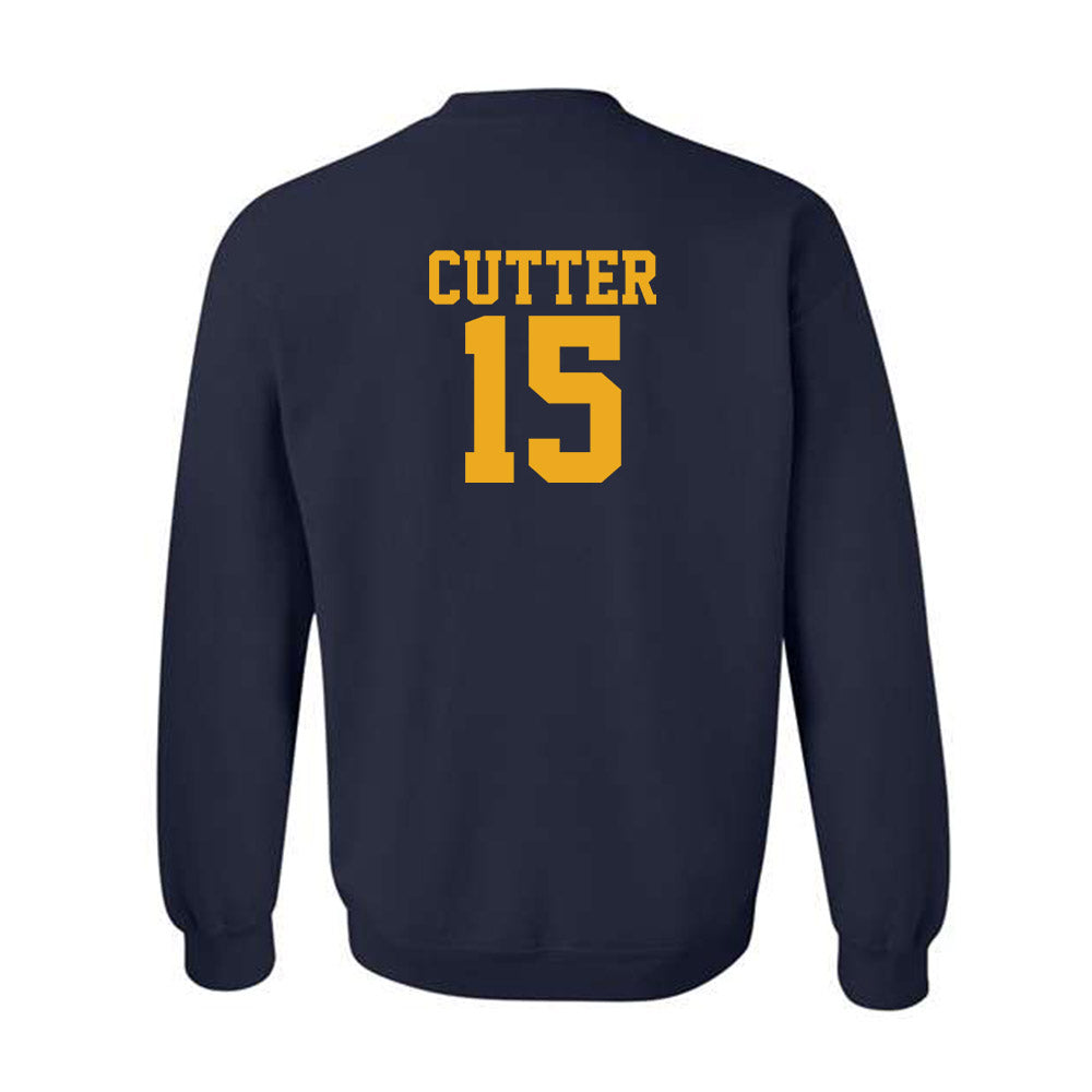 West Virginia - NCAA Football : Ben Cutter - Fashion Shersey Crewneck Sweatshirt-1