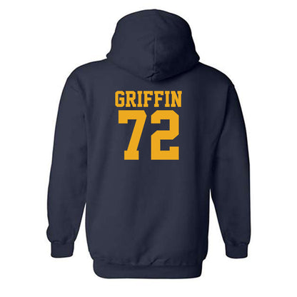 West Virginia - NCAA Football : Cam Griffin - Fashion Shersey Hooded Sweatshirt-1