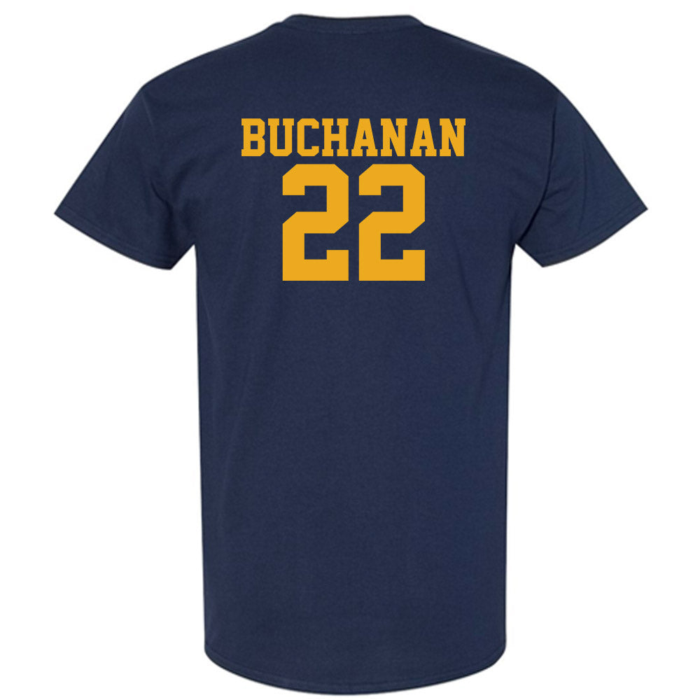 West Virginia - NCAA Men's Basketball : Javan Buchanan - Fashion Shersey T-Shirt-1