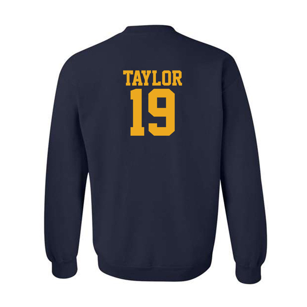 West Virginia - NCAA Football : Nick Taylor - Fashion Shersey Crewneck Sweatshirt-1