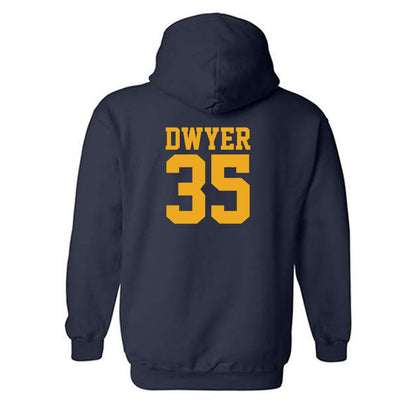 West Virginia - NCAA Football : Cameron Dwyer - Fashion Shersey Hooded Sweatshirt-1
