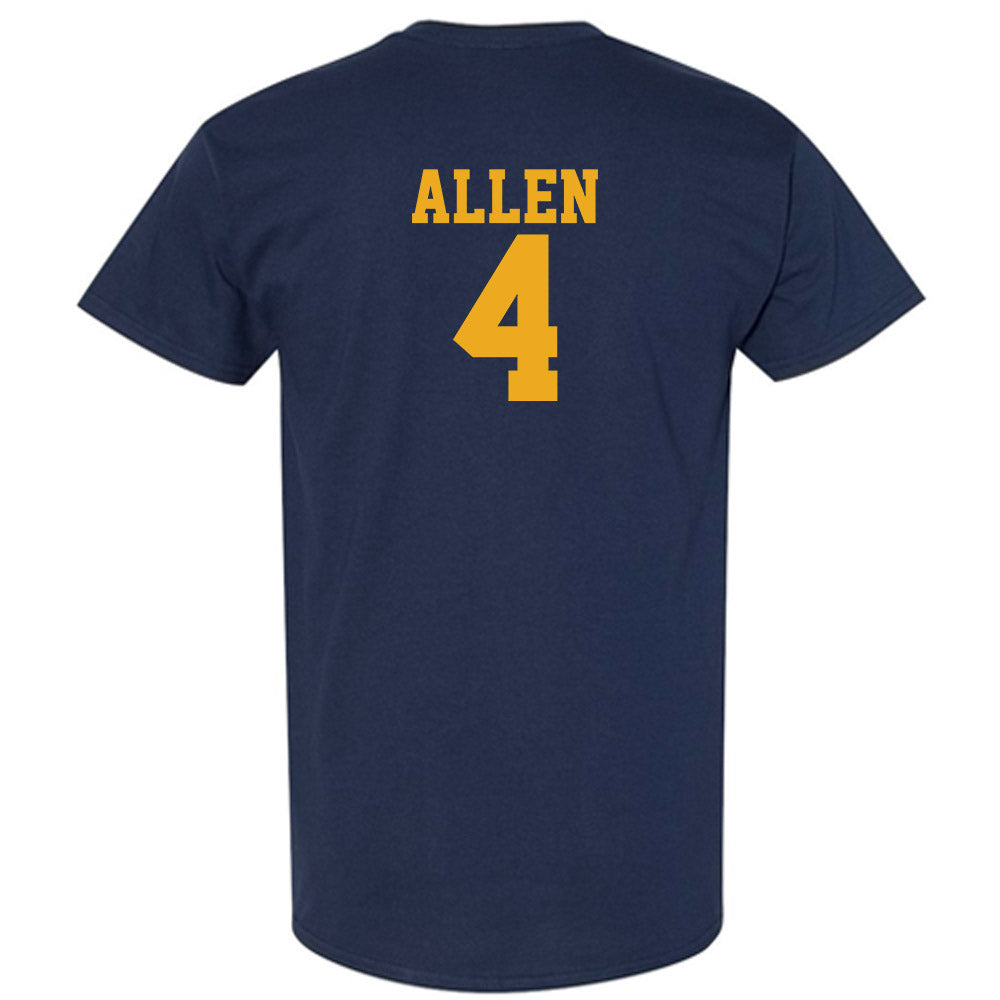 West Virginia - NCAA Football : Da'Mun Allen - Fashion Shersey T-Shirt-1