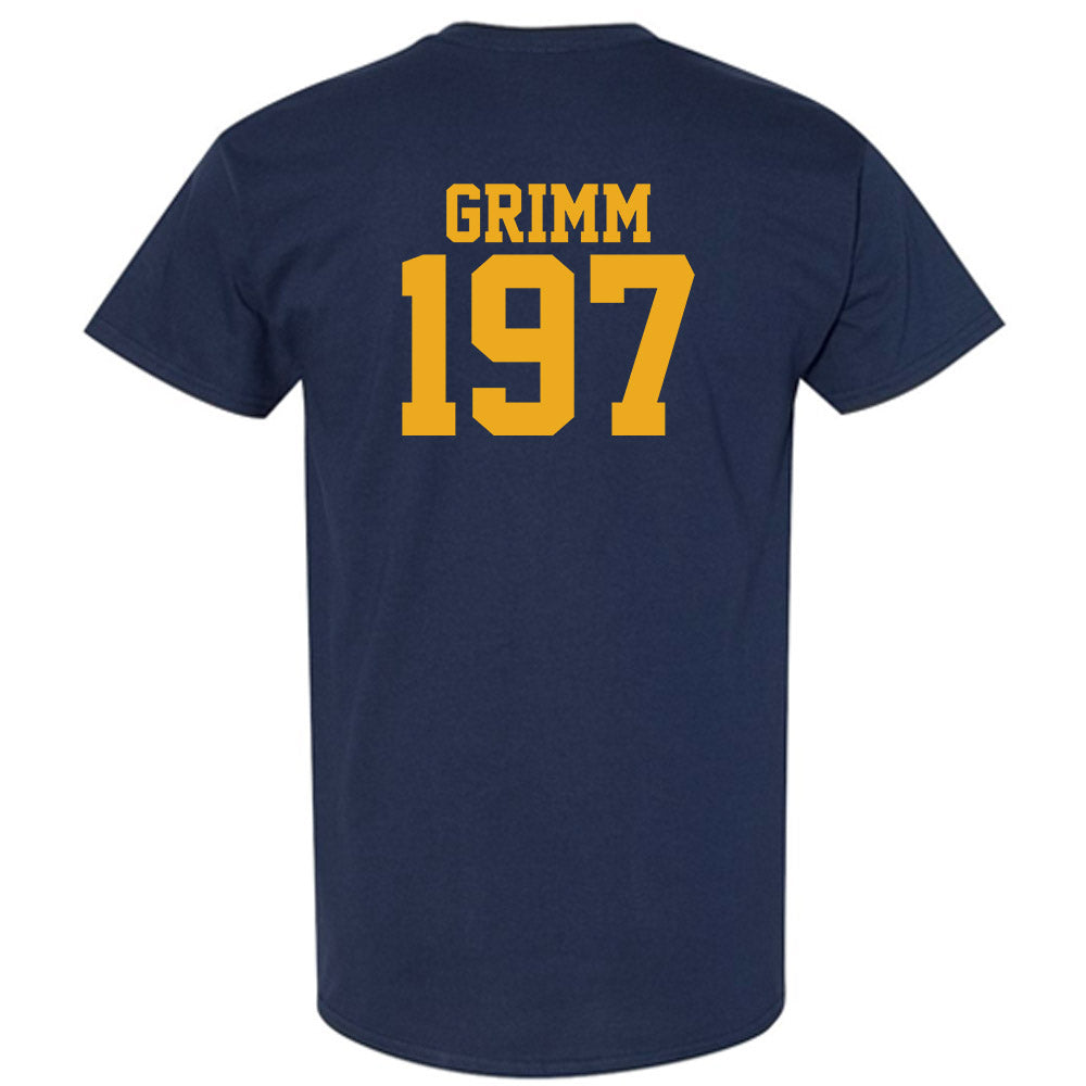 West Virginia - NCAA Wrestling : Coen Grimm - Fashion Shersey T-Shirt-1