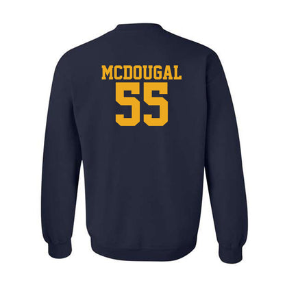 West Virginia - NCAA Baseball : Benjamin McDougal - Fashion Shersey Crewneck Sweatshirt-1