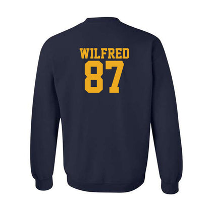 West Virginia - NCAA Football : Greg Wilfred - Fashion Shersey Crewneck Sweatshirt-1