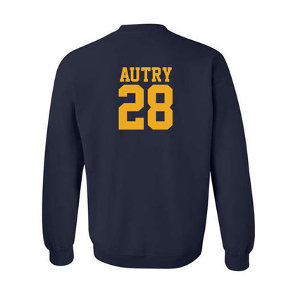 West Virginia - NCAA Football : Lawrence Autry - Fashion Shersey Crewneck Sweatshirt-1
