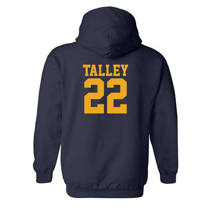 West Virginia - NCAA Football : Christopher Talley - Fashion Shersey Hooded Sweatshirt-1