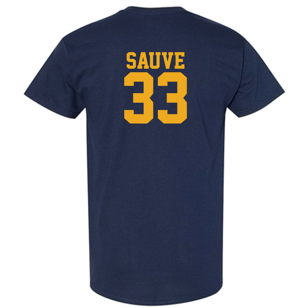 West Virginia - NCAA Baseball : Logan Sauve - Fashion Shersey T-Shirt-1