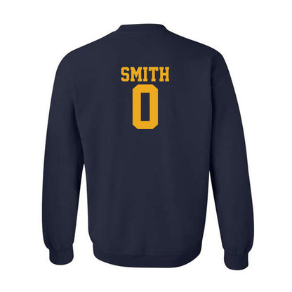 West Virginia - NCAA Baseball : Weston Smith - Fashion Shersey Crewneck Sweatshirt-1