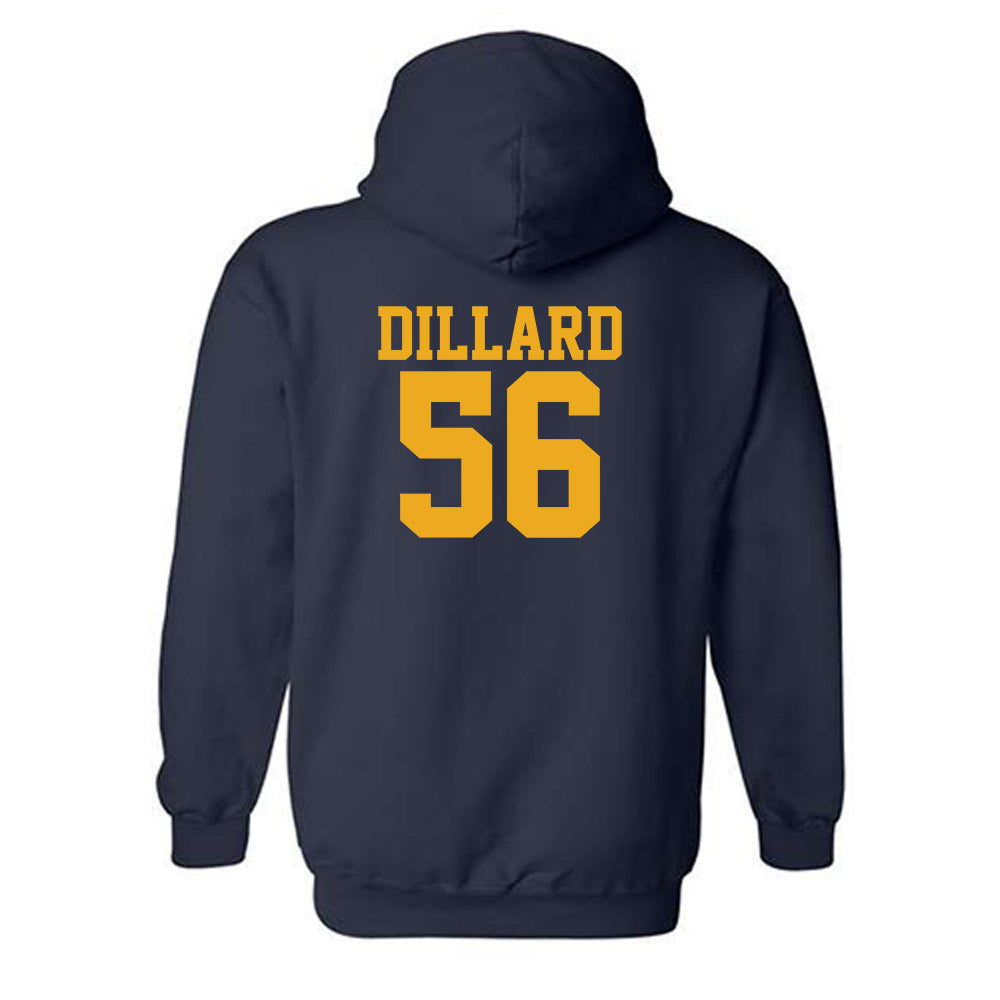 West Virginia - NCAA Football : Lamarcus Dillard - Fashion Shersey Hooded Sweatshirt-1