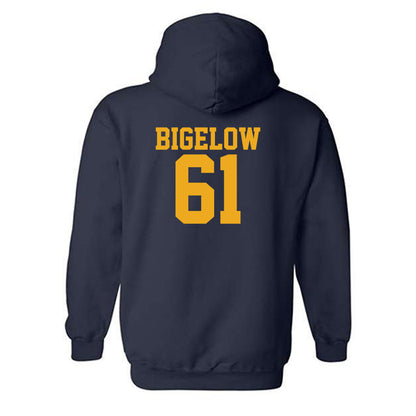 West Virginia - NCAA Football : Trevor Bigelow - Fashion Shersey Hooded Sweatshirt-1