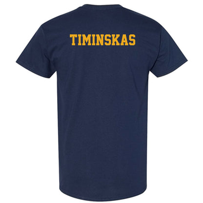West Virginia - NCAA Men's Swimming & Diving : Deividas Timinskas - Fashion Shersey T-Shirt-1