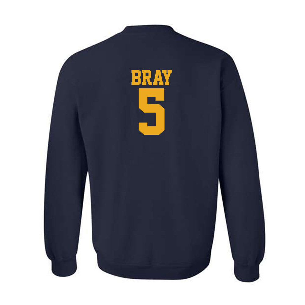 West Virginia - NCAA Football : Jaden Bray - Fashion Shersey Crewneck Sweatshirt-1