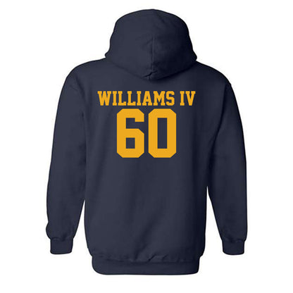 West Virginia - NCAA Football : Johnny Williams IV - Fashion Shersey Hooded Sweatshirt-1