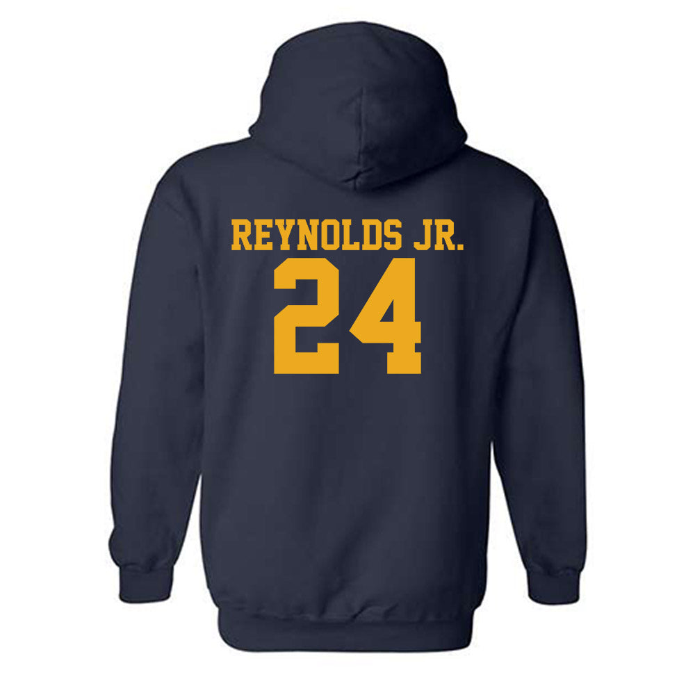 West Virginia - NCAA Football : Rayshawn Reynolds Jr. - Fashion Shersey Hooded Sweatshirt-1