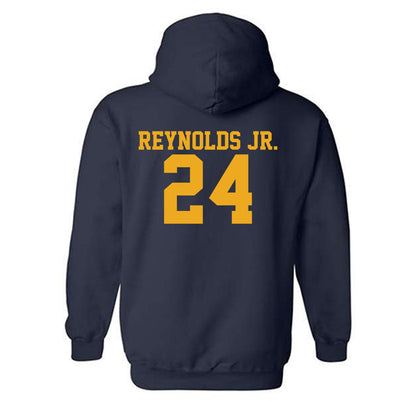 West Virginia - NCAA Football : Rayshawn Reynolds Jr. - Fashion Shersey Hooded Sweatshirt-1