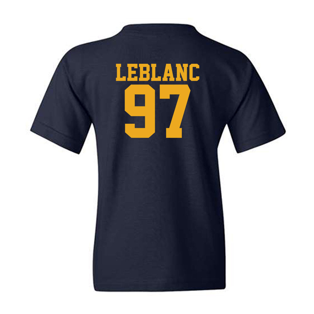 West Virginia - NCAA Football : Will LeBlanc - Fashion Shersey Youth T-Shirt-1