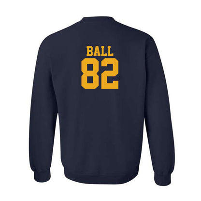 West Virginia - NCAA Football : Cam Ball - Fashion Shersey Crewneck Sweatshirt-1