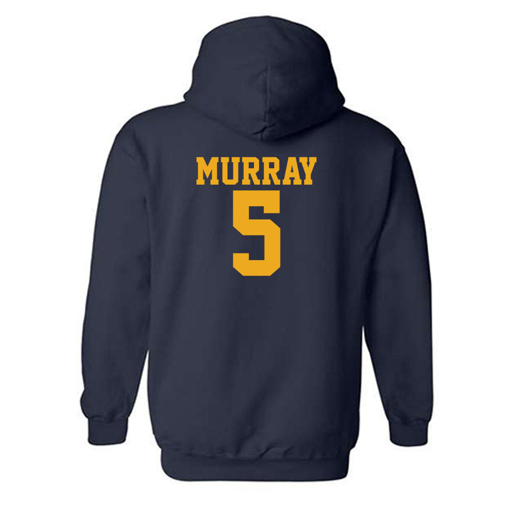West Virginia - NCAA Women's Basketball : Chante Murray - Fashion Shersey Hooded Sweatshirt-1
