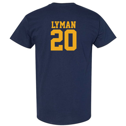 West Virginia - NCAA Baseball : Luke Lyman - Fashion Shersey T-Shirt-1
