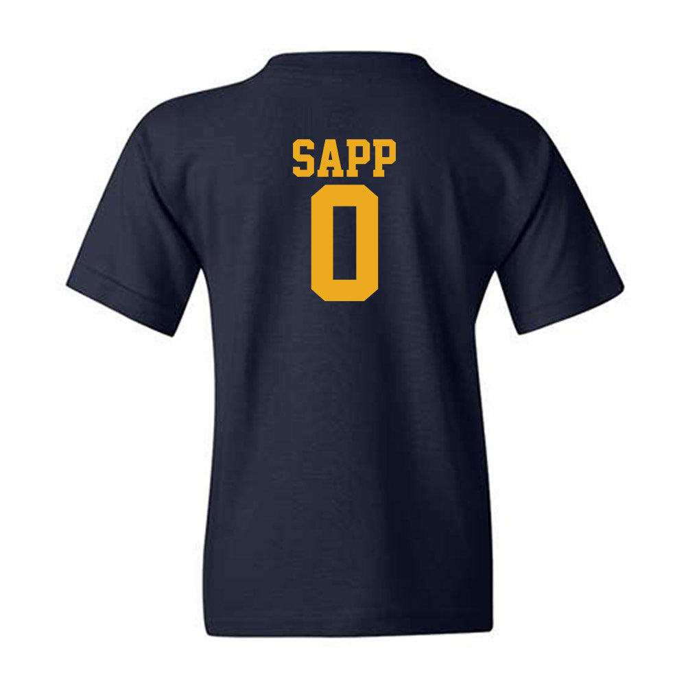 West Virginia - NCAA Football : Josh Sapp - Fashion Shersey Youth T-Shirt-1