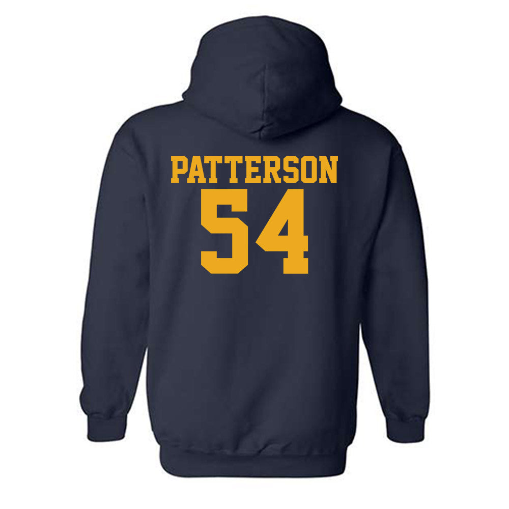 West Virginia - NCAA Football : Isaiah Patterson - Fashion Shersey Hooded Sweatshirt-1