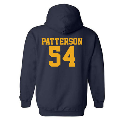 West Virginia - NCAA Football : Isaiah Patterson - Fashion Shersey Hooded Sweatshirt-1