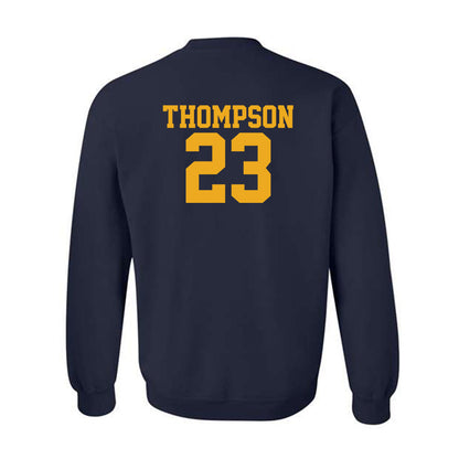 West Virginia - NCAA Football : Malachi Thompson - Fashion Shersey Crewneck Sweatshirt-1
