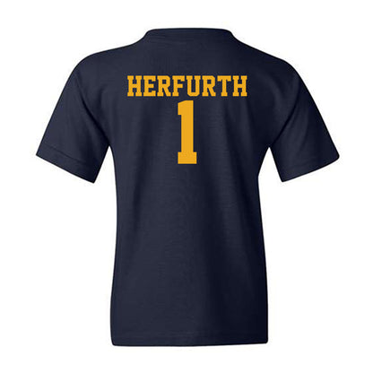 West Virginia - NCAA Women's Soccer : Bailey Herfurth - Fashion Shersey Youth T-Shirt-1