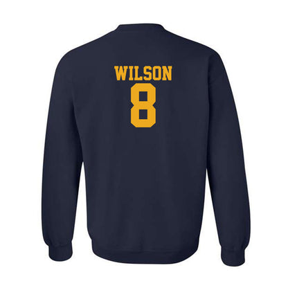 West Virginia - NCAA Football : Kamari Wilson - Fashion Shersey Crewneck Sweatshirt-1